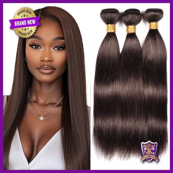Straight Brazilian Human Hair Extensions 14-18 Inch No Tangle Weave main image 5